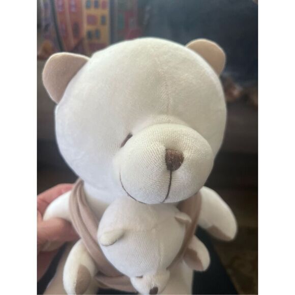 Rare Sleepy Bear Sleepy Wrap Organic Mama & Baby Bears Wrapped EUC - Picture 4 of 9